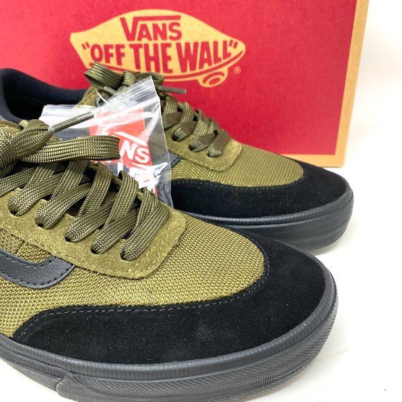 VANS Glibert Crocket Tactical Beech Green Black Women’s Size Sneaker VN0A38COUZK - Picture 8 of 10